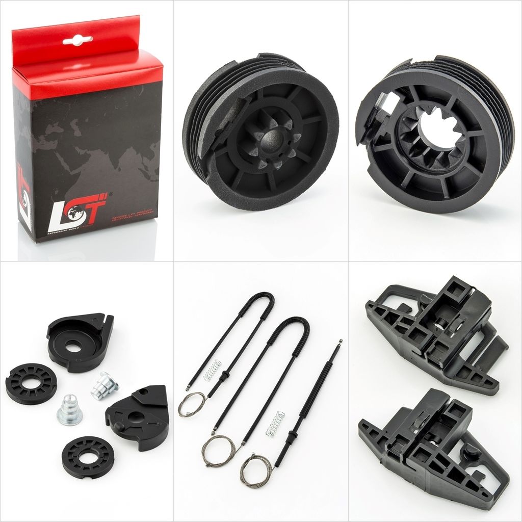 Fensterheber Reparatursatz Vorne Links + Rechts Für Peugeot 206 Schrägheck