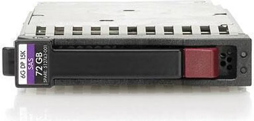 HPE 72GB 15k 6G SAS 2.5 Disque dur interne hautes performances pour serveur
