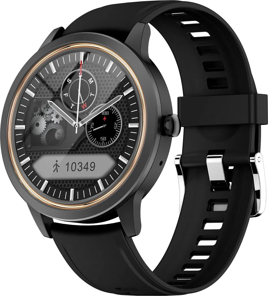 Smartwatch Salute e Sicurezza - Funzione Telefono e Cardio per Tutti