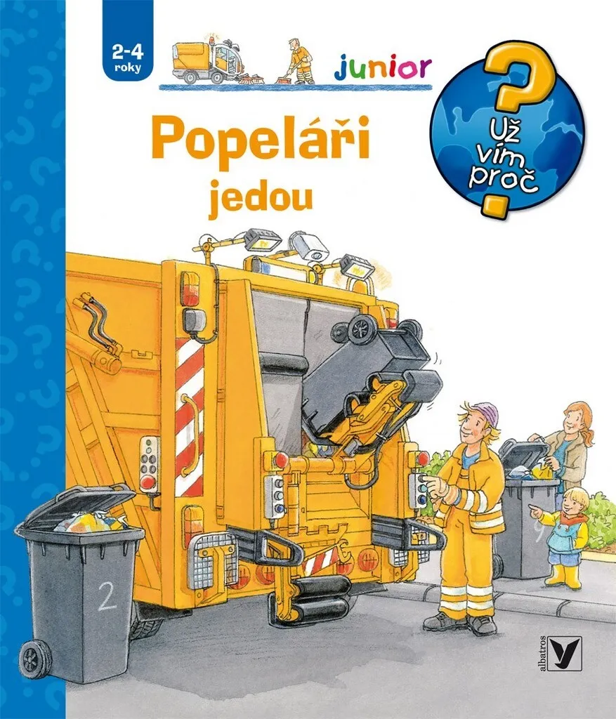 Camion Poubelle Jouet Popeláři jedou - Véhicule de Recyclage Enfant