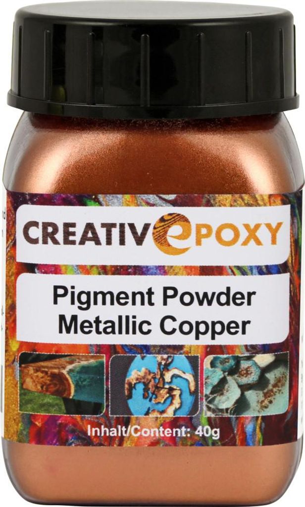40g Creativepoxy Pigment Powder Metallic Copper