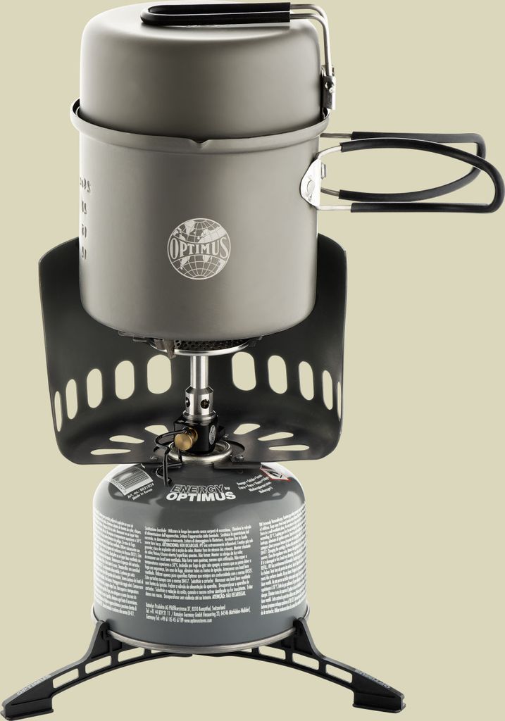 Optimus - OPT8021087 - Gaskocher - Elektra FE Black Edition Produktbild 
