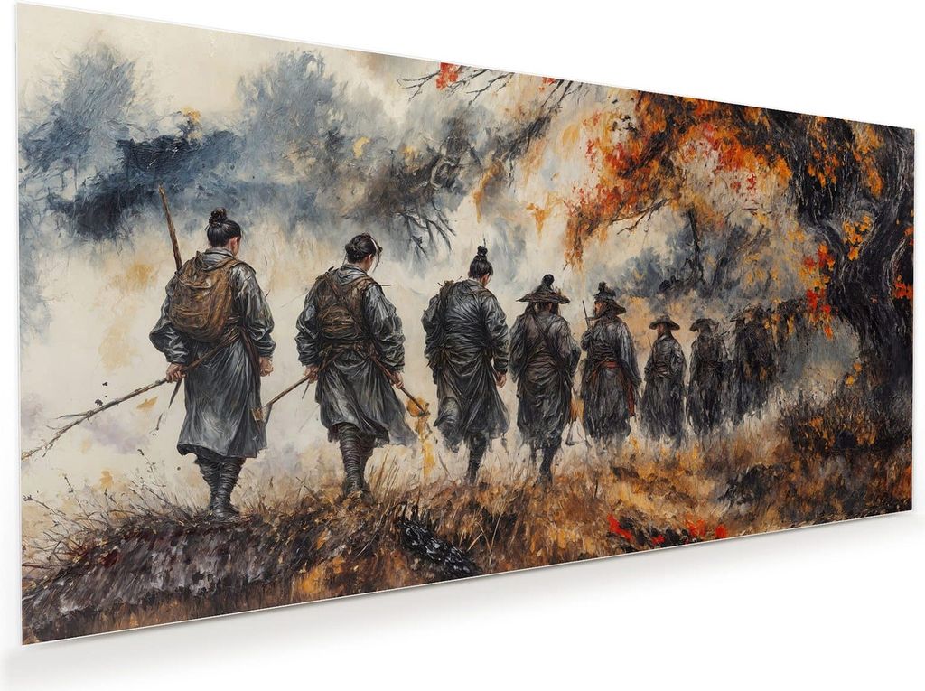 Glasbild 100x50cm in XXL für Wohnzimmer, Schlafzimmer Motiv Spezialkräfte Herst