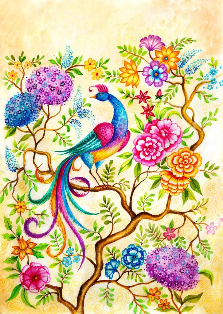 ENJOY Puzzle Fairy Peacock 1000 Teile