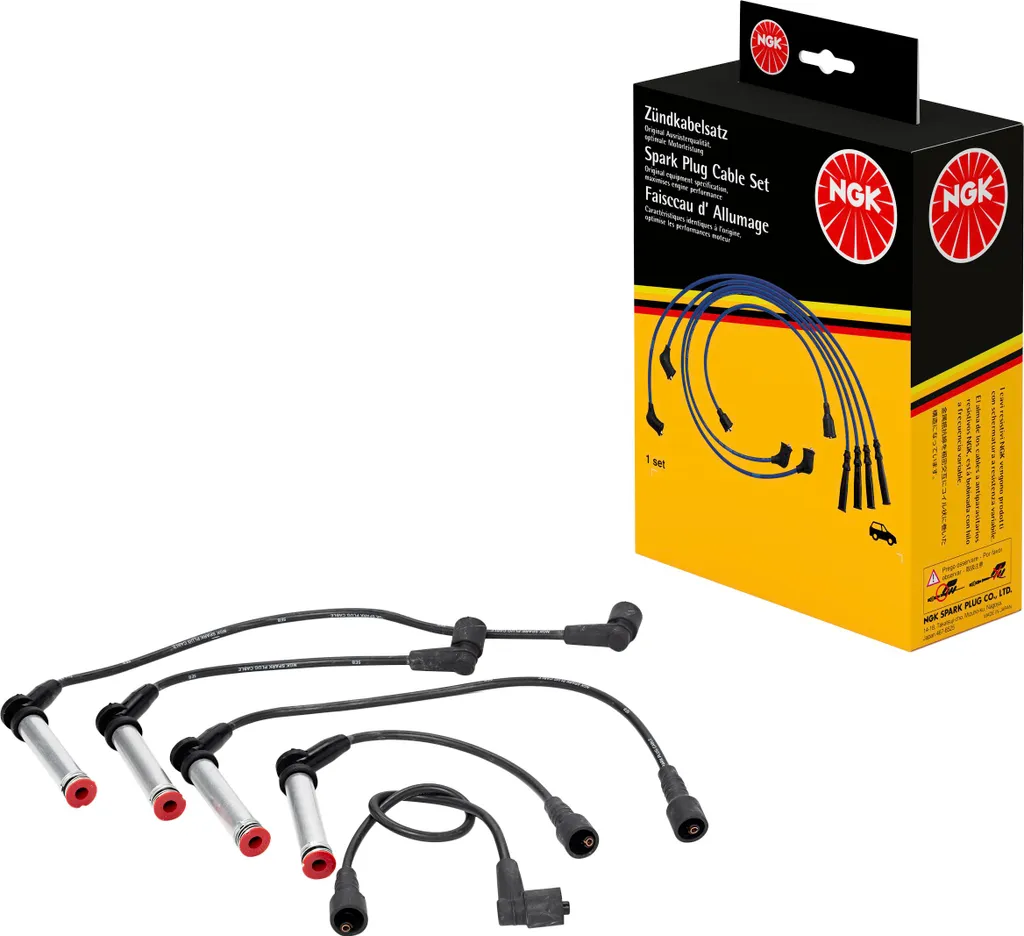 Kit de câbles d'allumage NGK 1585 haute résistance pour Opel Kadett