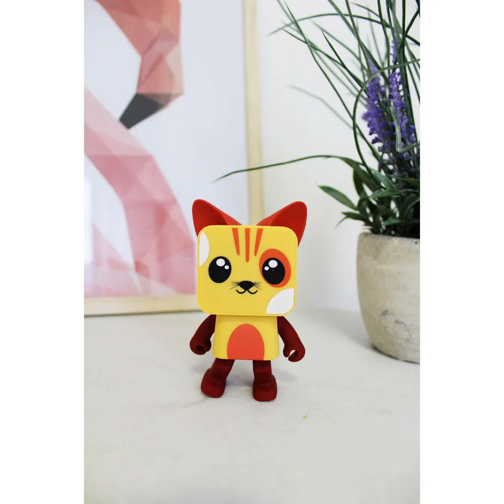 MOB Haut-parleur sans fil Dancing Cat - Enceinte Bluetooth Animale - 2