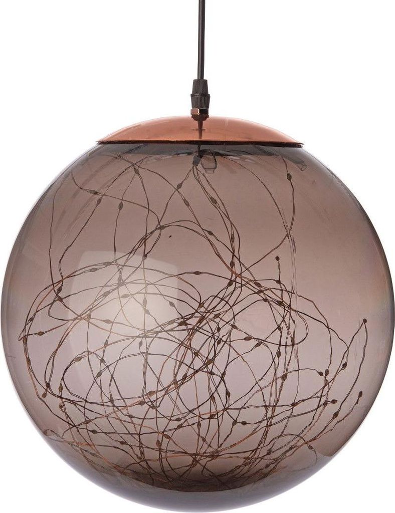 Bal 300led flash classic warm d37 cm smokey Anna's Productafbeelding 