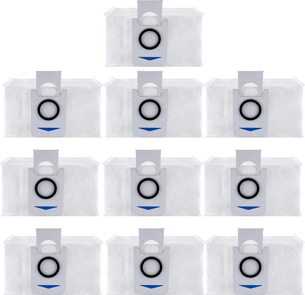 Einweg-Staubsaugerbeutel für ECOVACS DEEBOT X1 OMNI DEEBOT T10 T20 Omni Roboter Staubsauger, Ersatzzubehör, 10 Stück