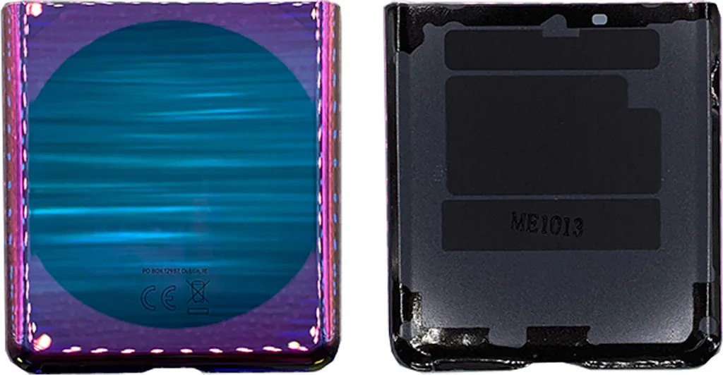 Couvercle de batterie Samsung Galaxy Z Flip Violet GH82-22204B Original