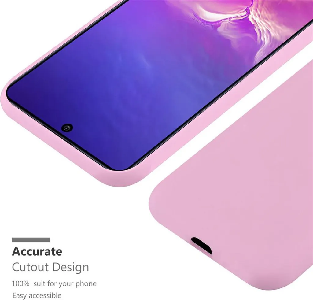 Custodia Rigida Cadorabo Per LG X Power - Cover Sottile Antiurto In Plastica - Colore Frosty Rosa - 2