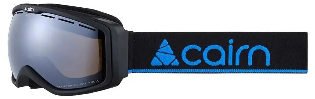 Cairn Spark Spx3 Junior Masque de Ski Catégorie 3 avec Écran Argenté