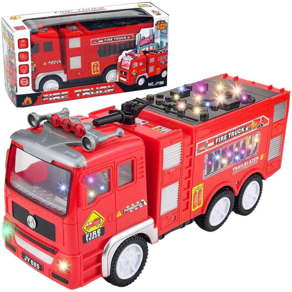 Feuerwehrauto Feuerwehrlichter Geräusche Jy685 Produktbild 