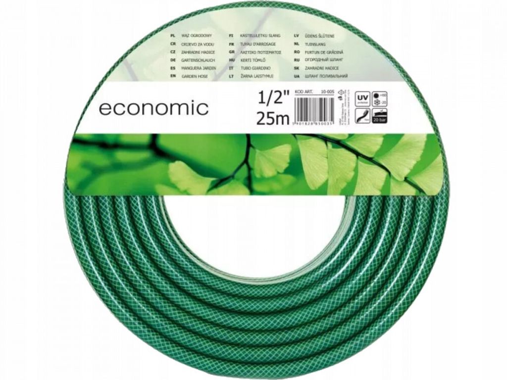 Záhradná hadica 3-vrstvová ECONOMIC 1/2" 25 m Obrázok produktu 