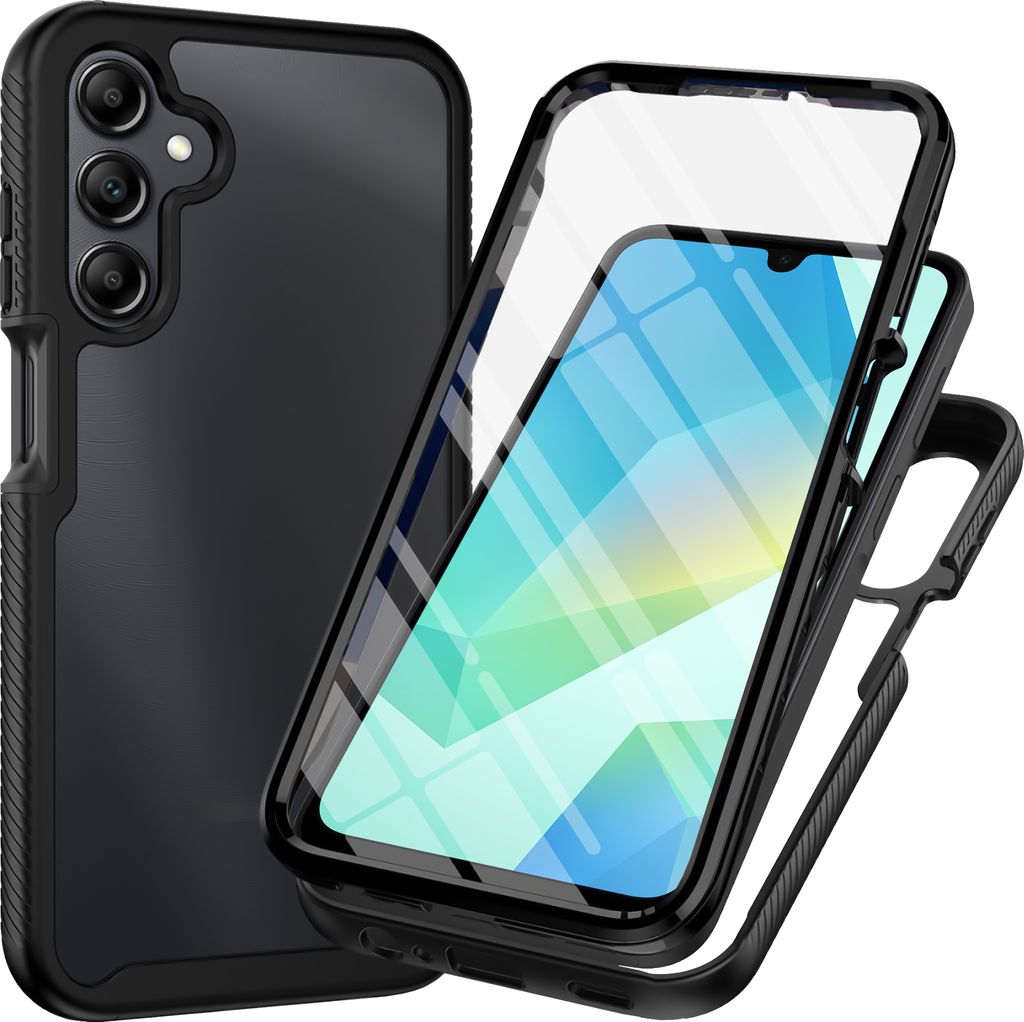 Hülle Samsung Galaxy A16 Schutzhülle - Cazy - Schwarz Produktbild 