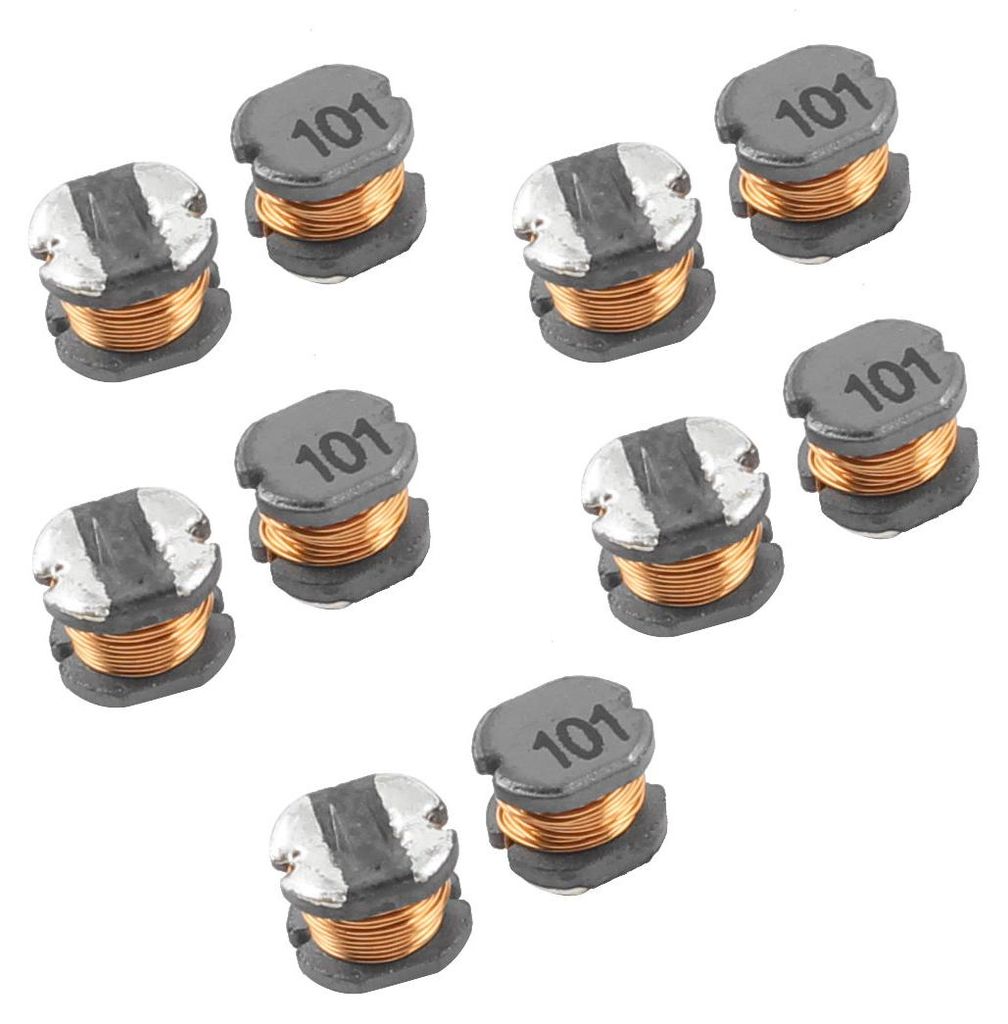 10Stk 0,52A Ferrit Chip Surface Mounted Devices Leistung Induktor CD54 100uH 5.8mmx5.2mmx4.5mm