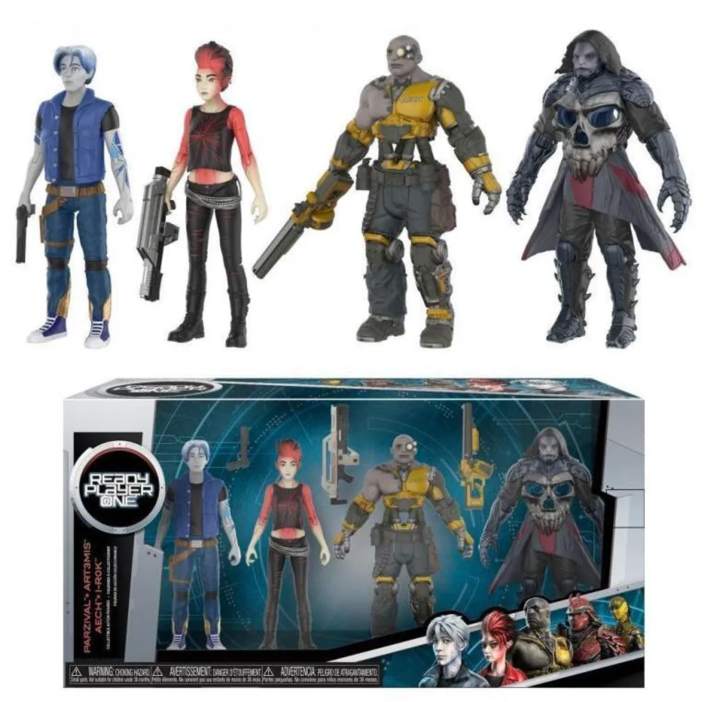 Figurines d'action Ready Player One Funko : pack idéal pour vitrine