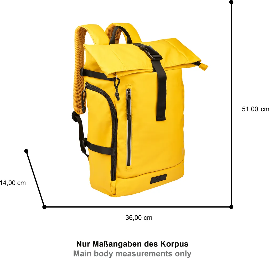 Sac main Camel Active femme compartimenté pour un quotidien organisé
