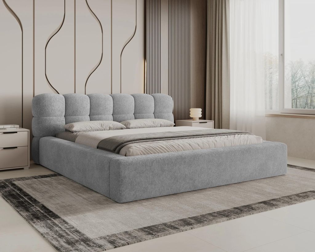 Chilly Möbel Design Bett Milan - Komfort Polsterbett mit Produktbild 