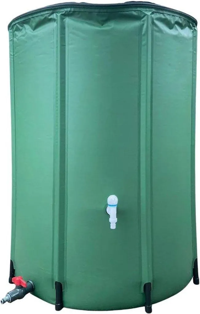 Collecteur d'eau pliable 250 Litres - Réservoir haute densité PVC