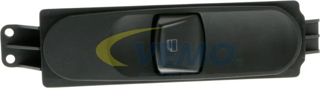 Interrupteur lève-vitre VEMO robuste avec rétroéclairage LED intégré noir - 19
