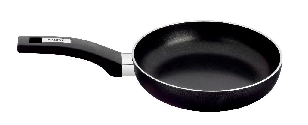 Monix Resistent PLUS 24 M370024 Bratpfanne, 24 cm max. Durchmesser, Aluminium, Induktionsherd-geeignet, Antihaftbeschichtung