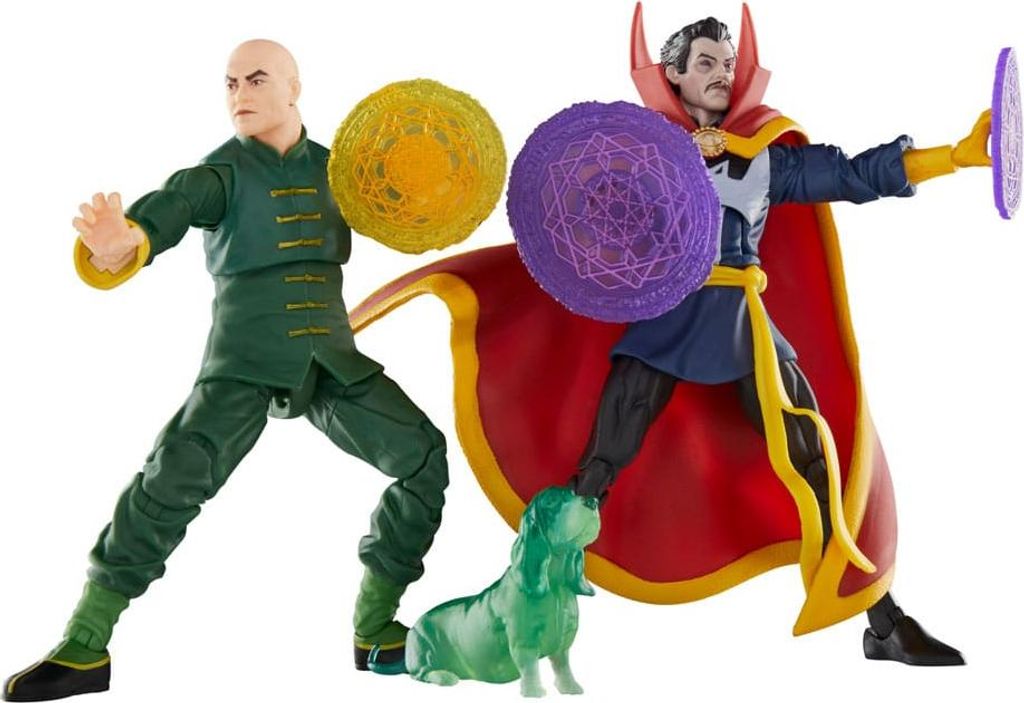 Doctor Strange Marvel Legends Actionfiguren 3er-Pack Doctor Strange, Wong & Bats 15 cm