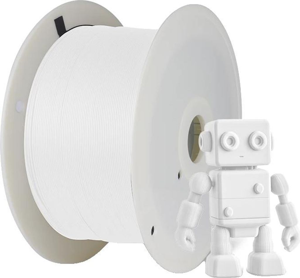 3D-Filament, umweltfreundliches PETG-Material, ausgezeichnete Haftung, PLA WEISS