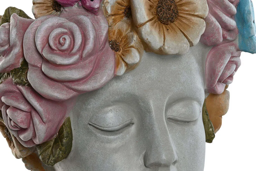 Jardinière Chica robuste en fibre de magnésium gris anthracite 53 cm - 2