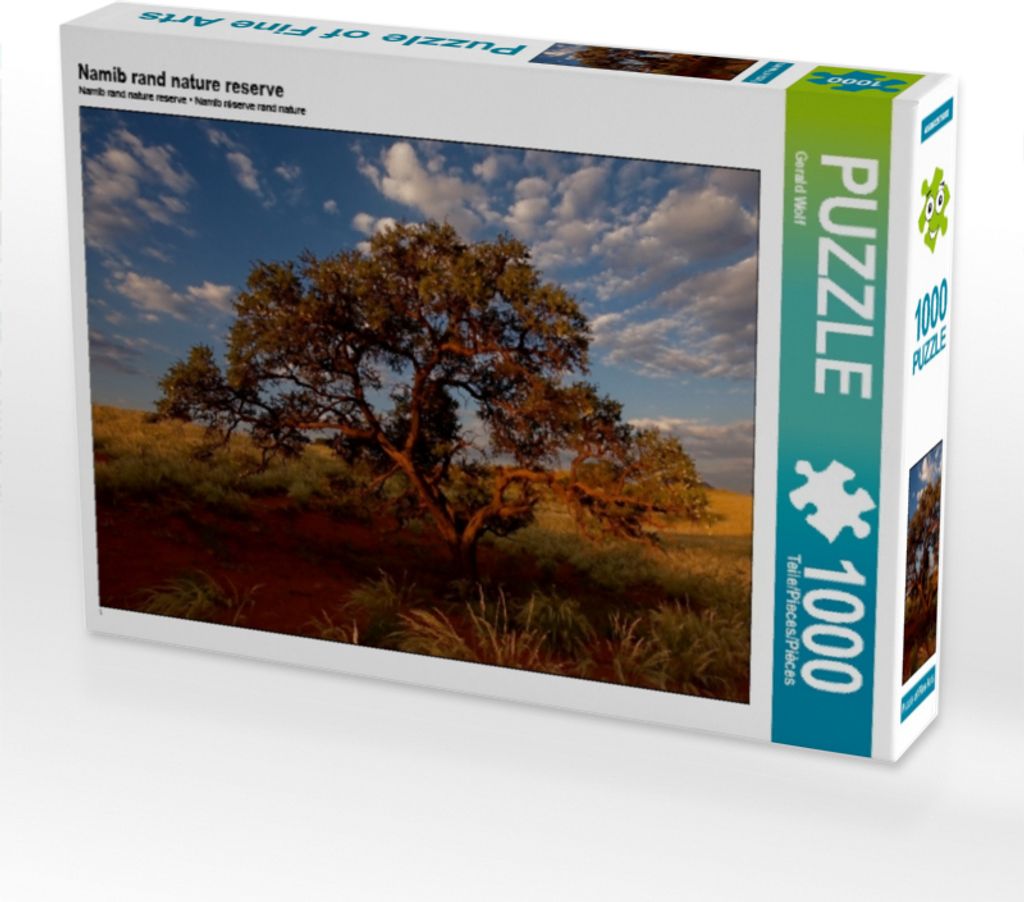 Calvendo Namib rand nature reserve 1000 Teile Puzzle quer 640x480mm, Wolf Gerald; 7376042