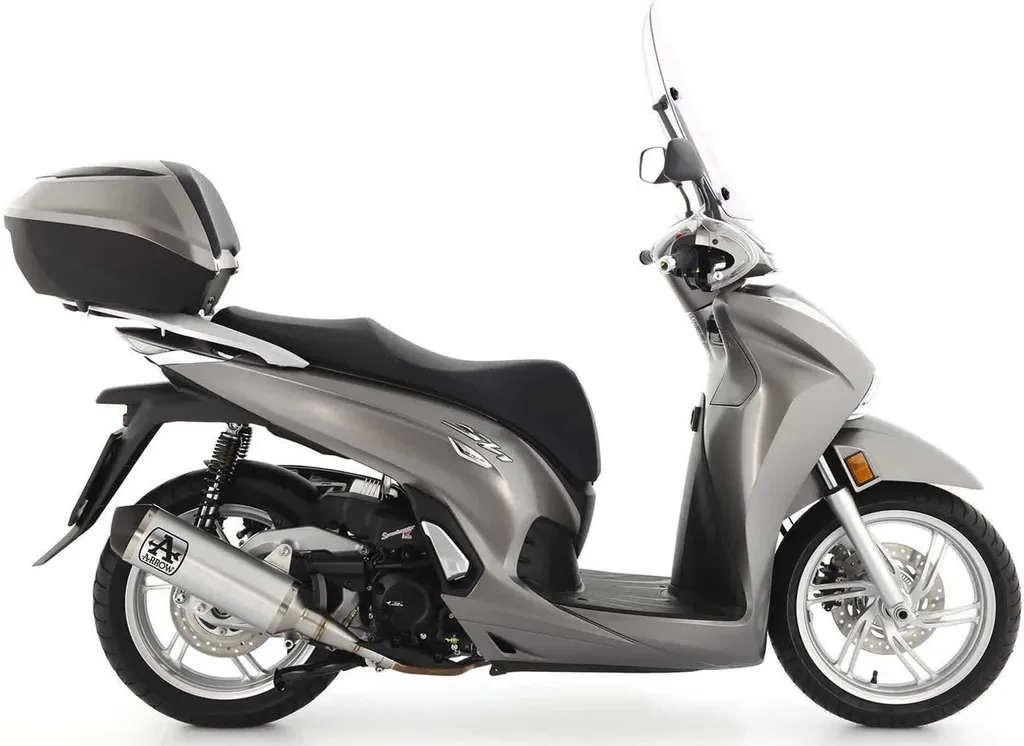Silencieux Arrow Urban Dark Honda SH 350 - Échappement Aluminium Noir