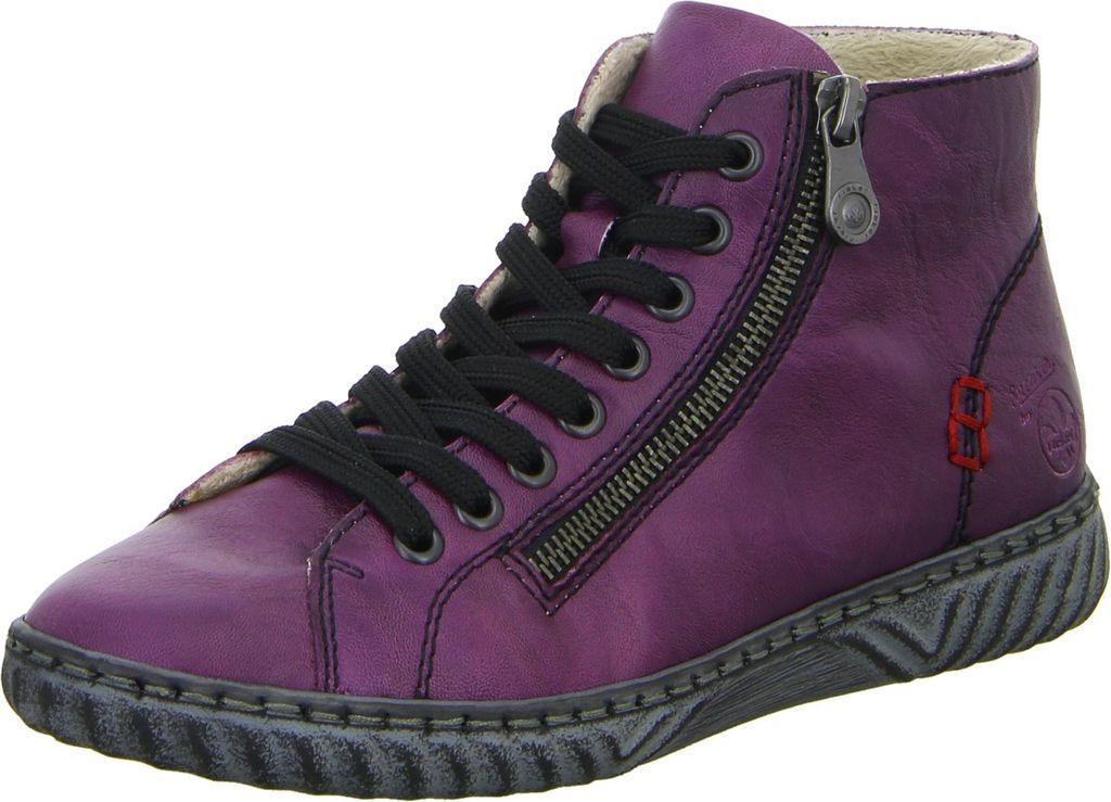 Rieker Sneaker High Damen 31363032333035 Lila 38 EU