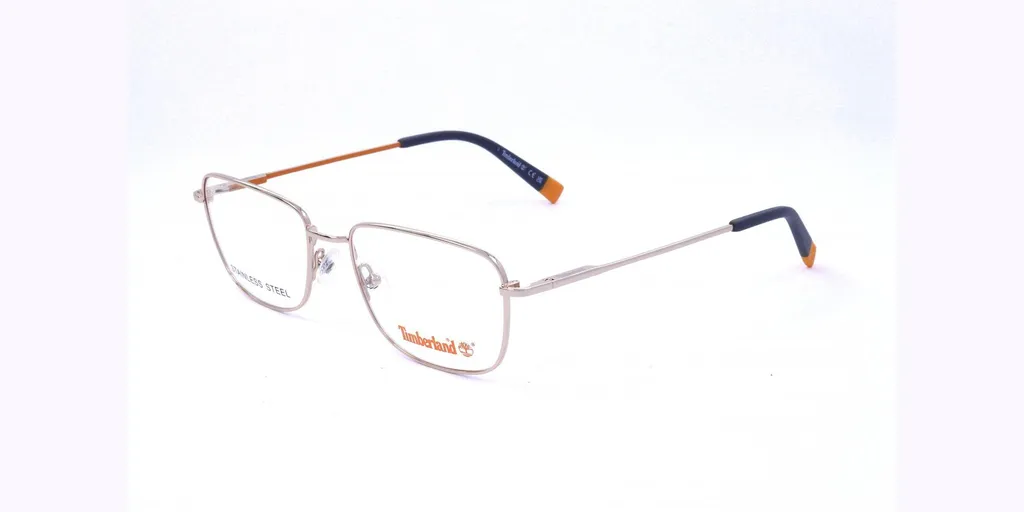 Lunettes Timberland TB1844 Or Pâle 53/18/145 pour Homme Style Chic