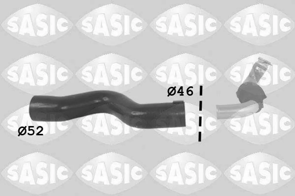 Durite de Turbo Sasic 3334039 Flexible d'air suralimentation Trafic Vivaro