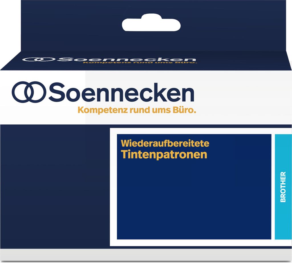 Tintenpatrone 84366 wie Brother LC3213 schwarz/c/m/y 4 Stück Packung mit 12 Stück
