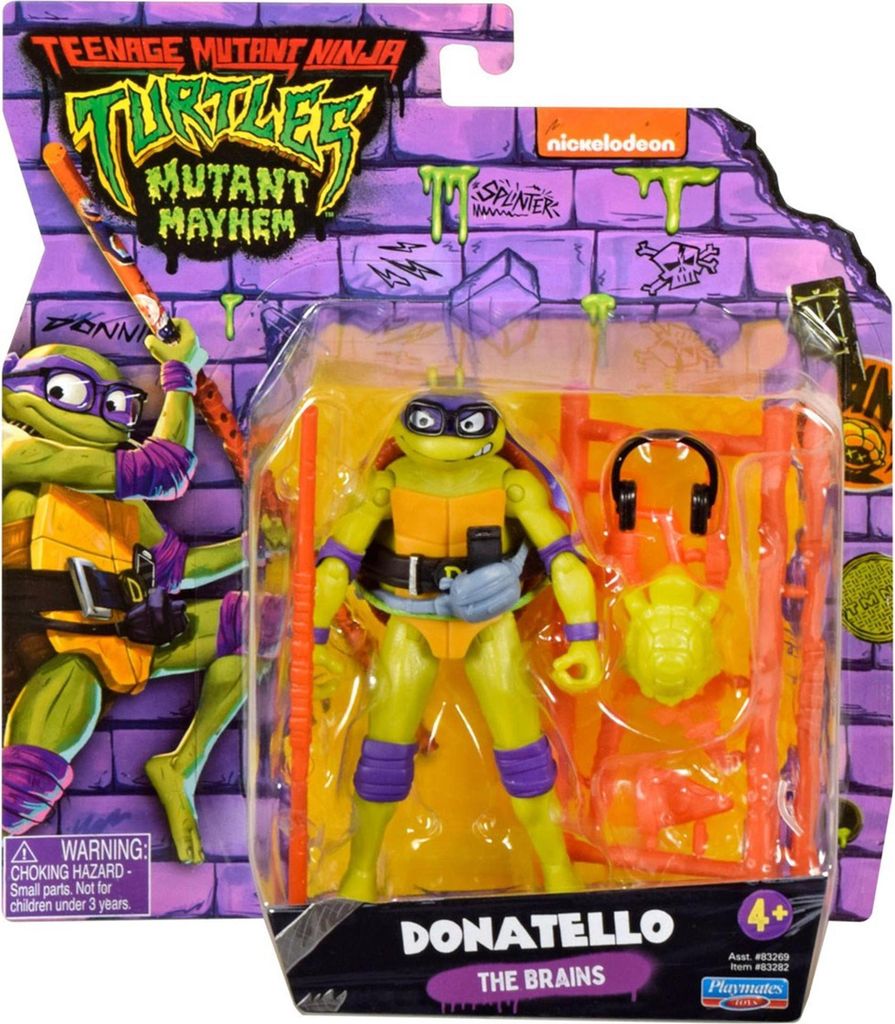 BOTI TMNT MOVIE BASIC FIGUREN SORTIMENT Donatello Basic Image du produit 