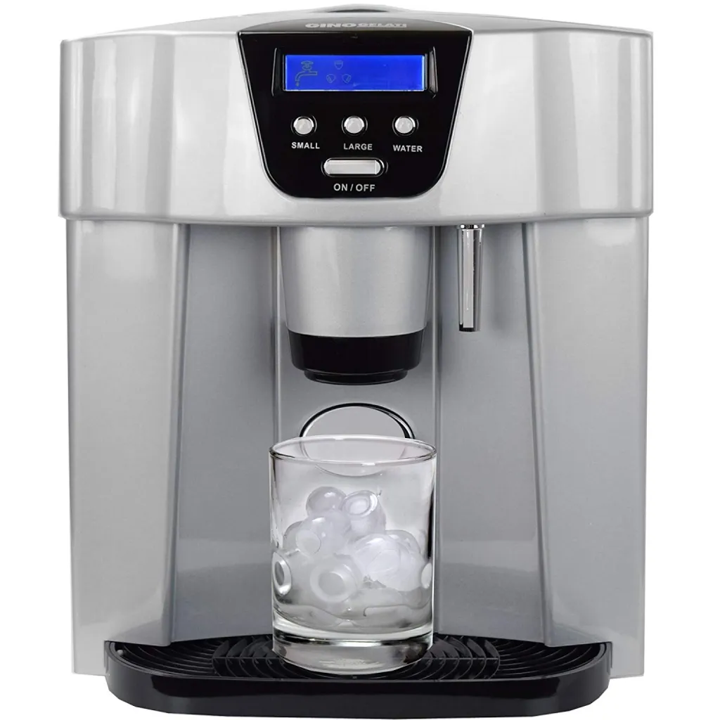 Machine à glaçons et eau glacée Gipua - Distributeur 2-en-1 Compact - 10