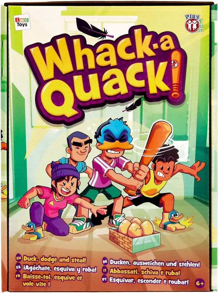 Jeu de société canard aux yeux bandés pour animer une fête d'enfants