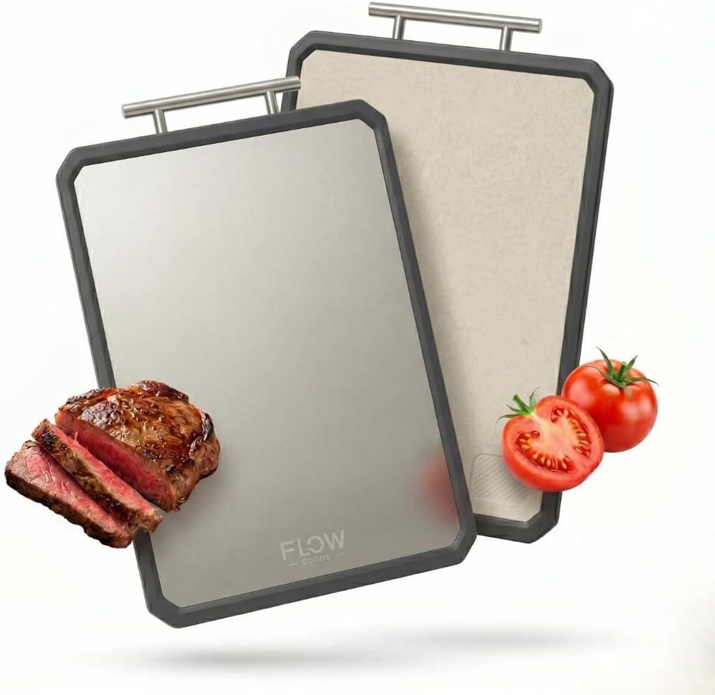 Titánová doska na krájanie 37.5 x 27.5 cm, obojstranná, do Obrázok produktu 