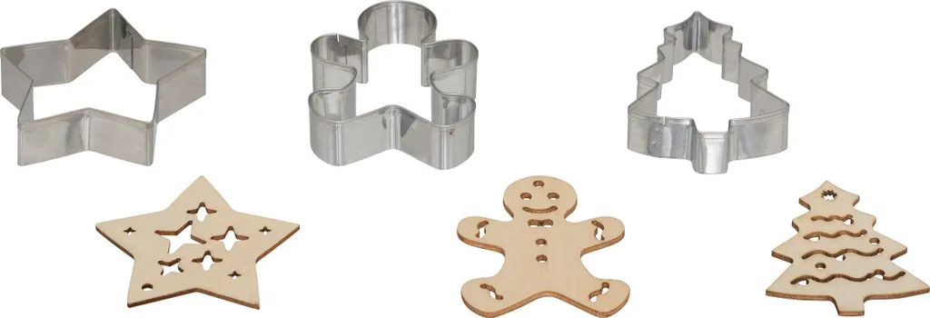 Tagliapasta a forma di mini pesce, stampo in acciaio inox, 17 mm