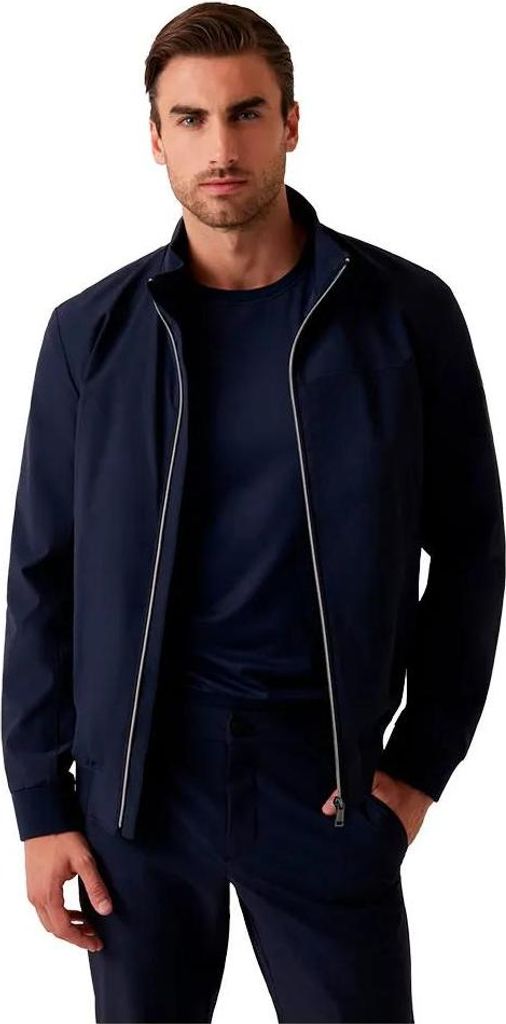 Guess Stretch Packable Bomberjacke Blau L Herren Blau L
