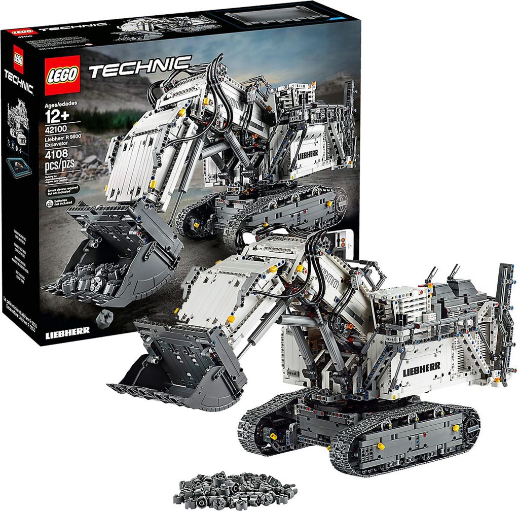 Lego Technic 42100 Liebherr R 9800 Rýpadlo Obrázok produktu 34