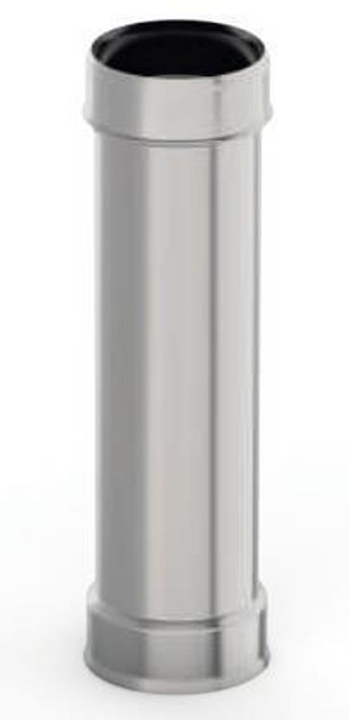 Längenelement 250 mm EW "Gefest-Stal" Ø 115, 1 mm Edelstahl