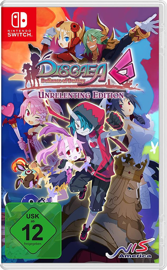 Disgaea 6, Defiance of Destiny, 1 Nintendo Switch-Spiel (Unrelenting Edition)