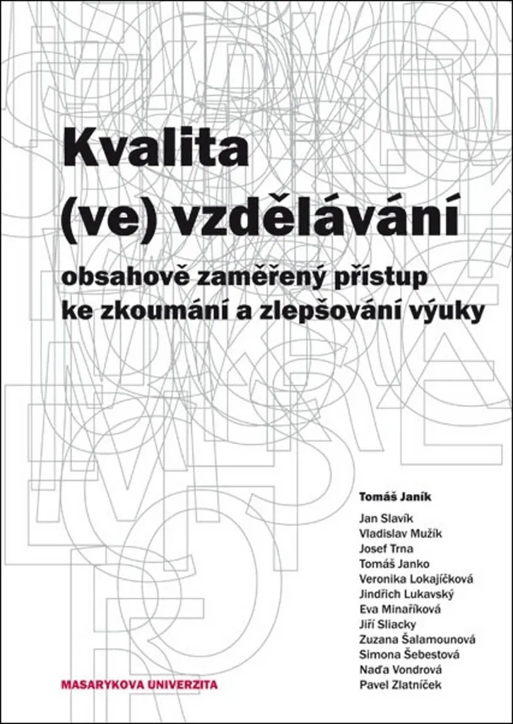 Livre Éducation Kvalita ve vzdělávání : Guide de Didactique par Janík