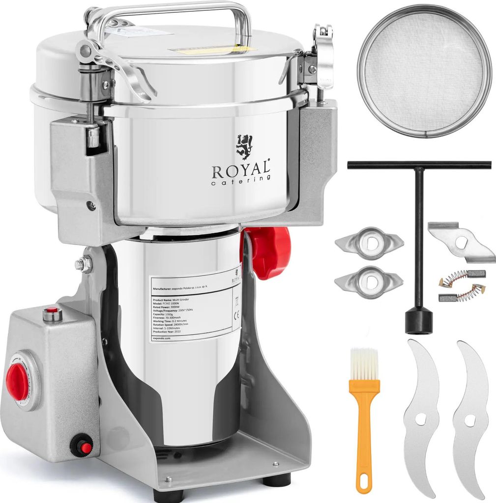 Professionelle elektrische Mühle für Gewürze, Kräuter, Produktbild 