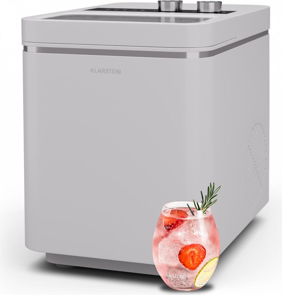 Klarstein IceCraft Eiswürfelmaschine – 12 kg/24 h, Produktbild 
