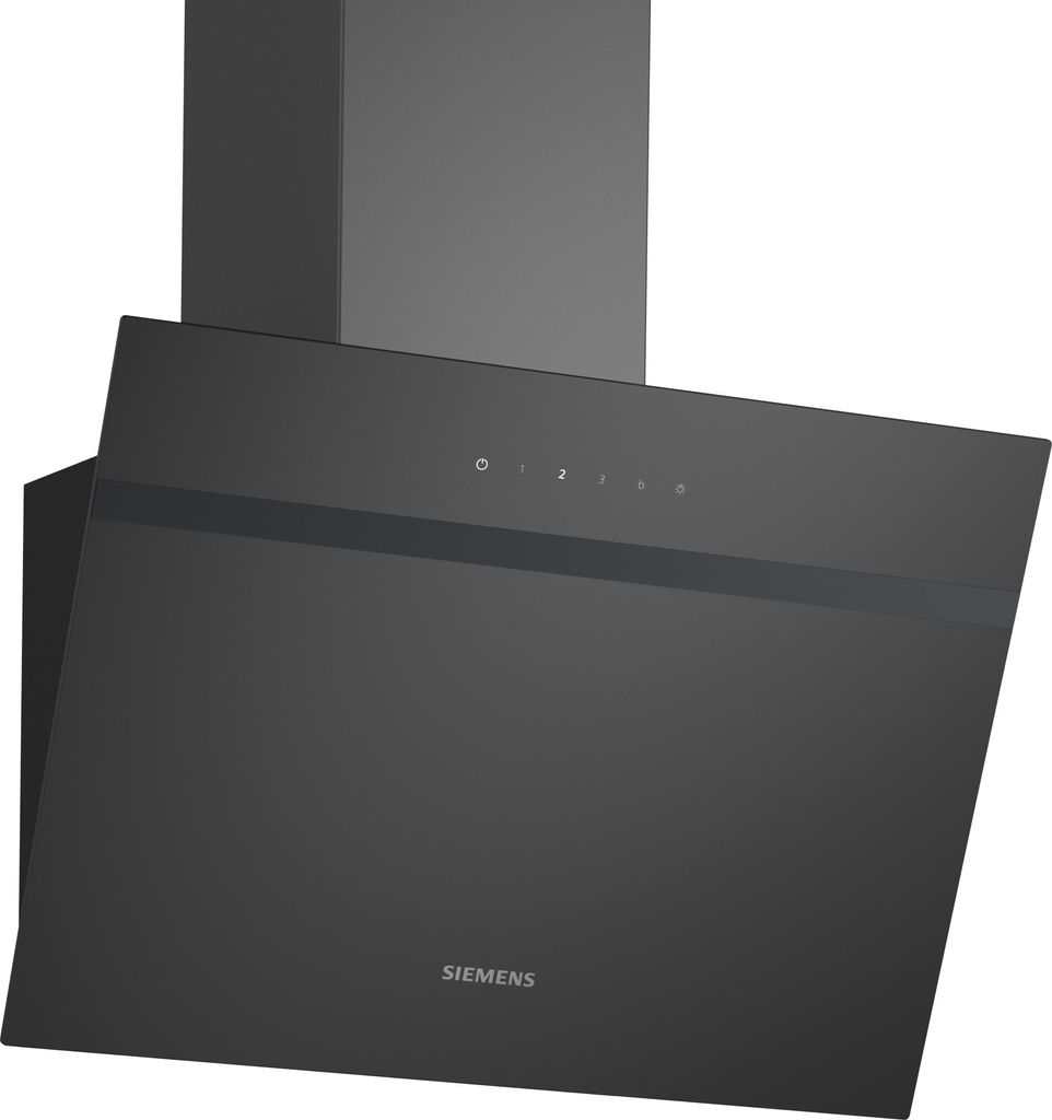 Cappa decorativa angolare da 60 cm, 550 m³/h, nera Siemens Immagine del prodotto 