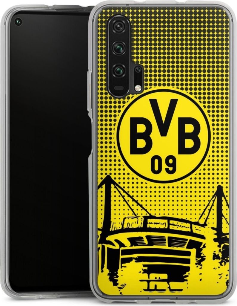 DeinDesign Handyhülle für Huawei Honor 20 Pro Silikon Hülle Case Smartphone Schutzhülle BVB Borussia Dortmund Stadion