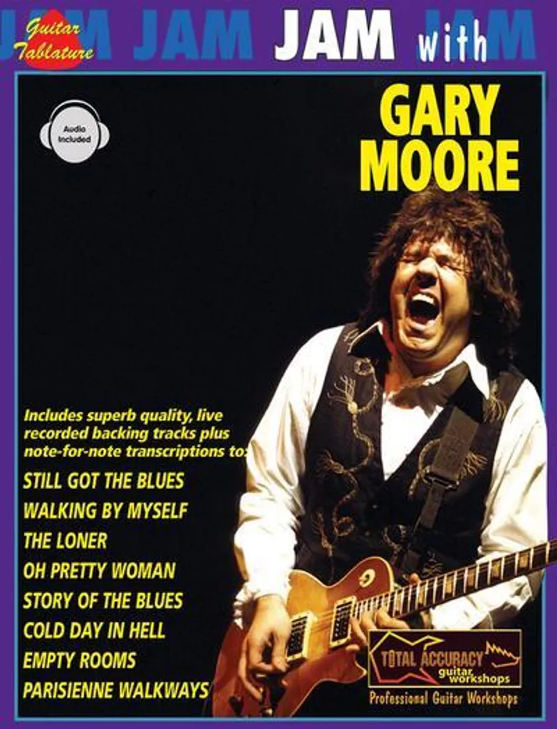 Jouer les Solos de Gary Moore à la Guitare avec la Méthode Jam With CD
