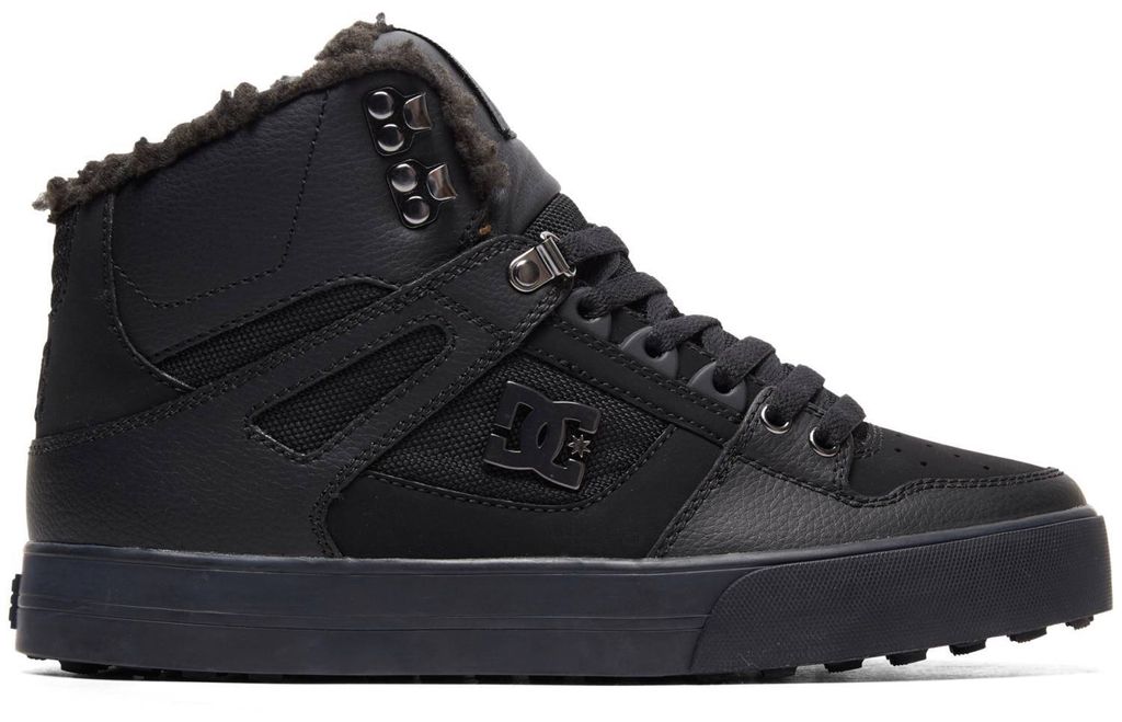 DC Pure High-Top WC WNT Black/Black/Black 46